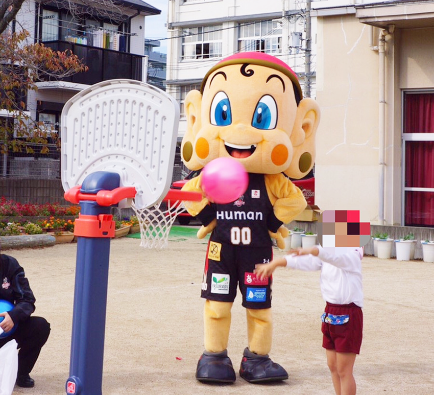 ご報告 21ひかりのくにpresentsまいどくんキャラバン開催 大阪エヴェッサ