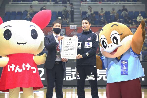 お知らせ 大阪エヴェッサ いのちのパスプロジェクト 献血キャンペーン 大阪エヴェッサ